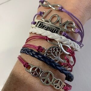 Fun and unique love friendship bracelet